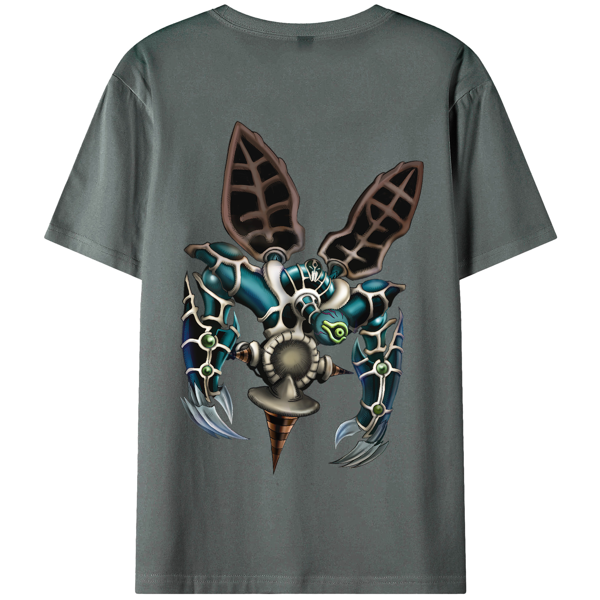 （画像用） 遊☆戯☆王 Yu-Gi-Oh! 綿100％半袖Tシャツ（背面プリント）